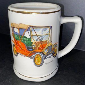 Ford Coffee Mug Cup Henry Ford Museum T 1908 EUC